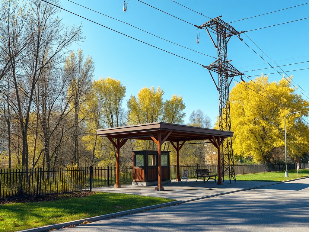 Организация места для зарядки электромобиля